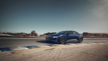 El Lucid Air Sapphire supera las prestaciones del Tesla Model S Plaid con una velocidad punta de 330 km/h