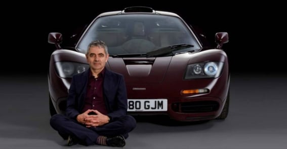 La historia del McLaren de Mr. Bean…que chocó dos veces