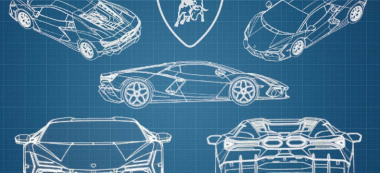 A alguien se le ha escapado el diseño del nuevo superdeportivo de Lamborghini, y es un popurrí de diferentes modelos