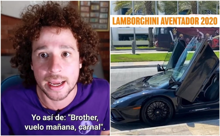 Luisito Comunica renta Lamborghini en Dubái y lo choca; esto pagó en  reparaciones - TopCarNews