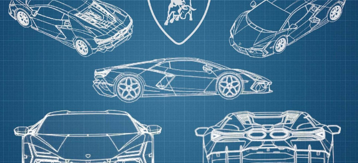 A alguien se le ha escapado el diseño del nuevo superdeportivo de  Lamborghini, y es un popurrí de diferentes modelos - TopCarNews