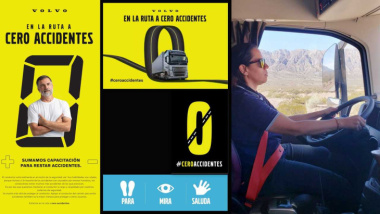 Volvo Cero Accidentes: continúa la campaña de concientización
