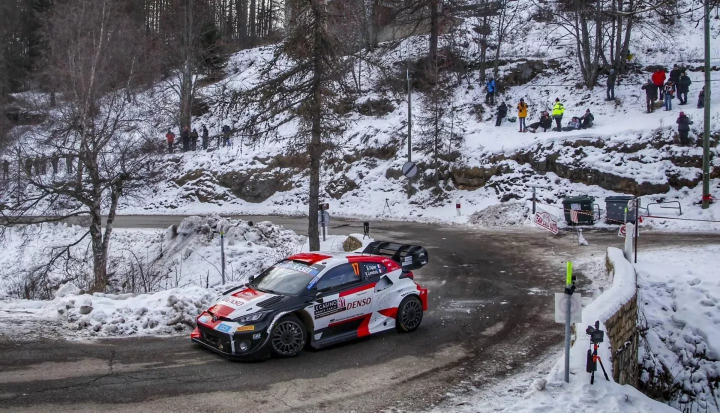 Rally de Monte-Carlo 2023: Pleno para Toyota tras la etapa del viernes