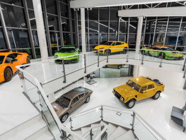 El espectacular museo de Lamborghini