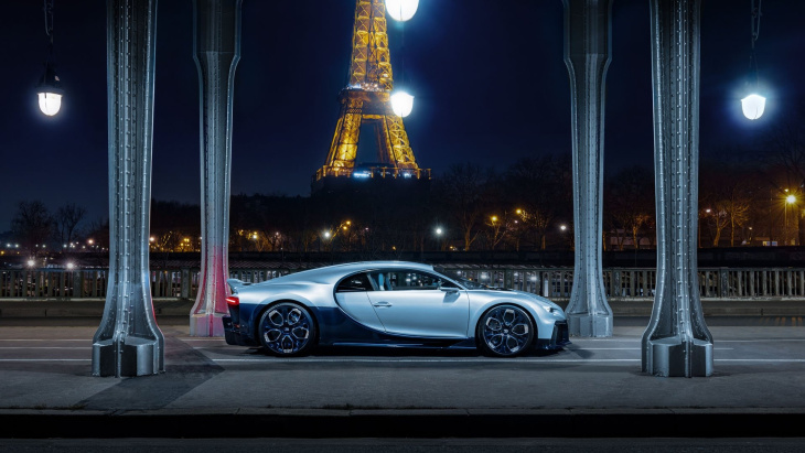 el bugatti chiron profilée es un hipercoche exagerado, y el coche más caro de la historia