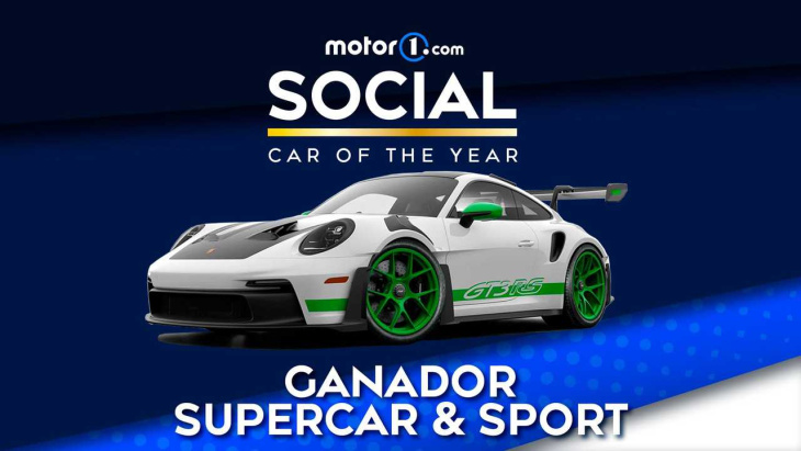 la categoría supercar & sport del social car of the year fue para el porsche 911 gt3 rs