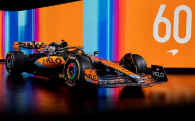 ¡Es bellísimo! El nuevo auto de McLaren por su 60 aniversario en Fórmula 1