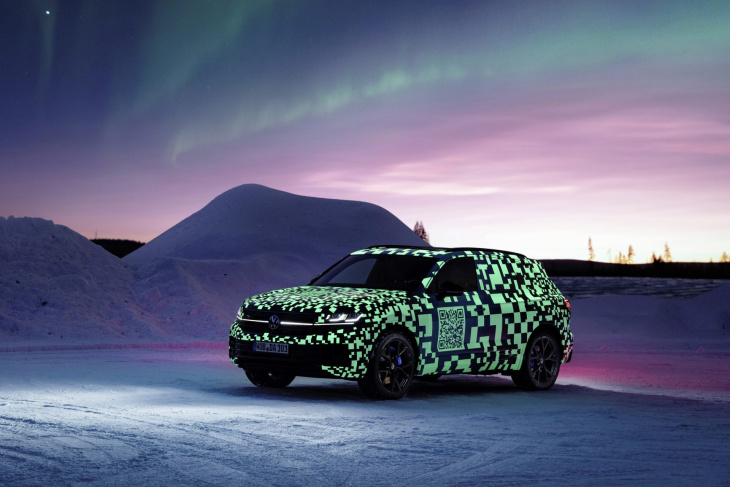 el nuevo volkswagen touareg realiza sus últimas pruebas en el círculo polar ártico