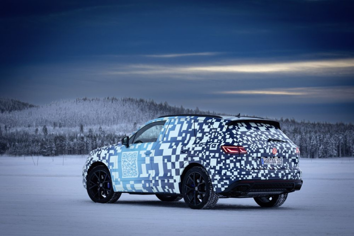 El Volkswagen Touareg 2023 se anticipa en el Círculo Ártico