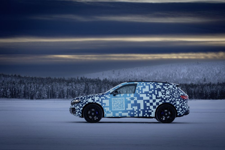 El Volkswagen Touareg 2023 se anticipa en el Círculo Ártico