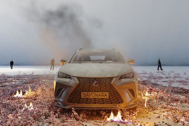 'Sayonara': Lexus convierte al NX en su primer NFT