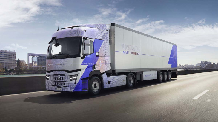 renault trucks empieza a comercializar nuevos camiones eléctricos