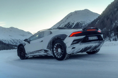 Vídeo: el Lamborghini Huracan Sterrato prueba sus capacidades en la nieve