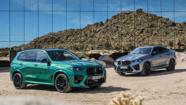 BMW X5 y X6 M Competition 2023, ahora microhíbridos