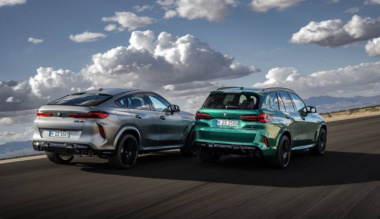 BMW X5 y X6 M Competition 2023: así son los nuevos grandes SUV deportivos