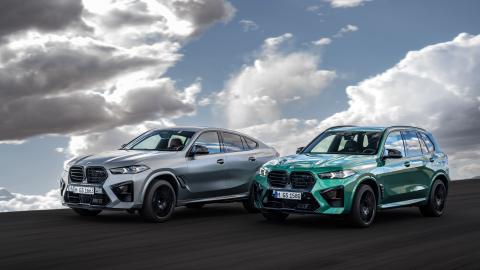 BMW X5 M y X6 M Competition 2023: retocados, con más equipamiento y motores V8 microhibridados