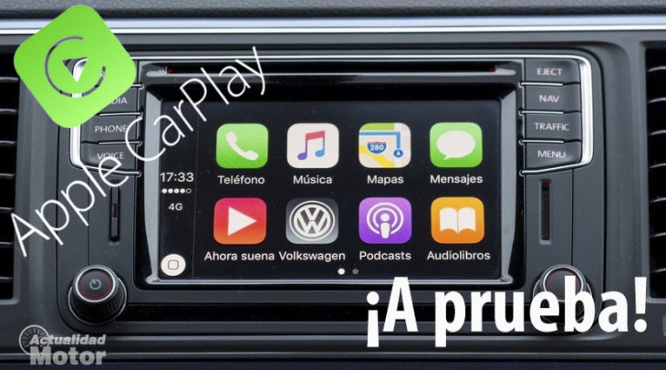 prueba apple carplay, integrando el iphone en el coche