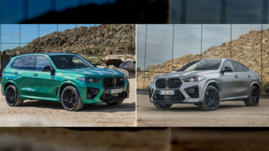 BMW X5 M y X6 M Competition, con el restyling el potente V8 se mild hybrid