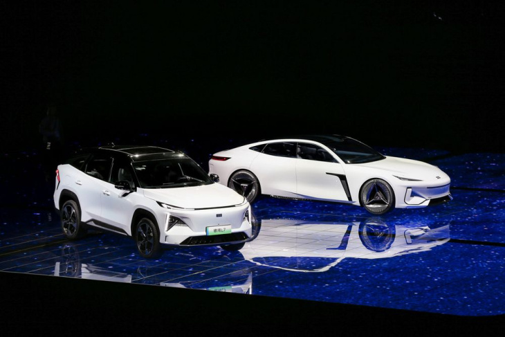 Geely desvela 'Yinhe', su nueva gama de coches eléctricos premium