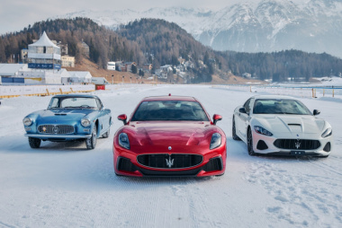 El lago St. Moritz acoge a Maserati en el Concurso de Elegancia suizo