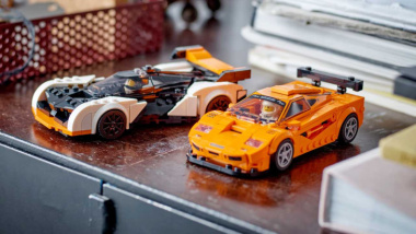 Lego Speed Champions añade los McLaren F1 LM y Solus GT a la lista