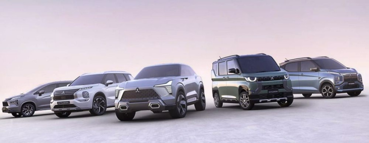 16 nuevos Mitsubishi hasta 2028, incluido el ‘Renault’ Colt y un pick up