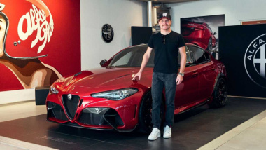 Valtteri Bottas ya tiene su nuevo Alfa Romeo Giulia GTAm
