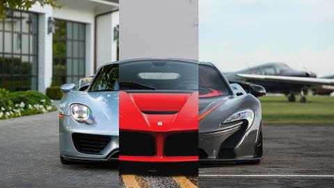 La Santa Trinidad de los superdeportivos: Ferrari LaFerrari, Porsche 918 y McLaren P1