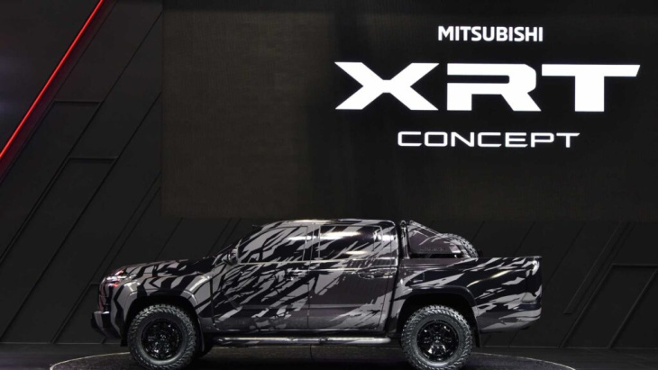 mitsubishi muestra su camioneta triton xrt que pudiera venderse en america del norte