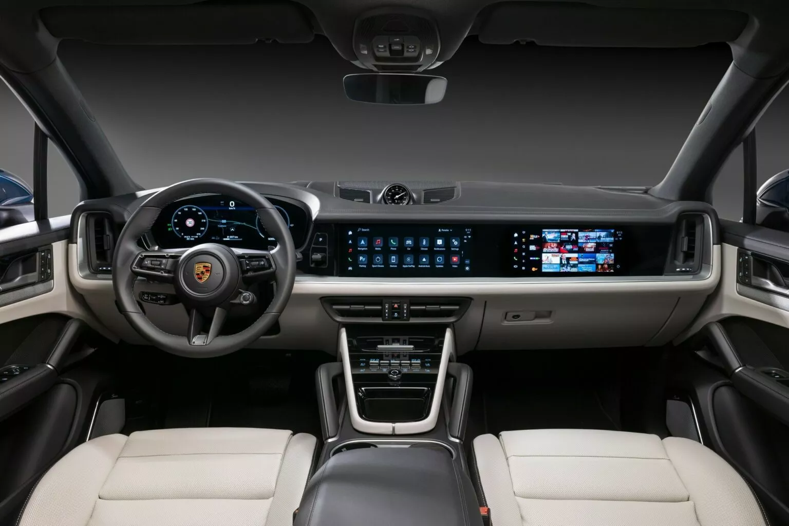 Porsche Cayenne 2024: así es el interior del Cayenne eléctrico