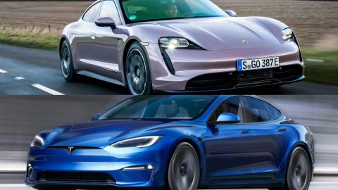 Porsche Taycan o Tesla Model S, ¿cuál elegir?