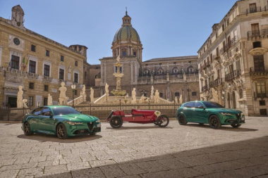 Así son los Alfa Romeo Giulia y Stelvio Quadrifoglio 100 aniversario
