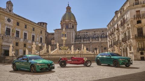 Alfa Romeo Giulia y Stelvio Quadrifoglio 100º Anniversario: 100 unidades con más potencia y una configuración especial