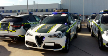 14 litros a los 100 km de media: El disparate de usar Alfa Romeo Stelvio gasolina en la Agrupación de Tráfico de la GC