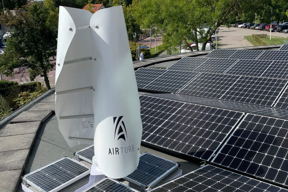 airturb crea un innovador sistema híbrido eólico-solar para aplicaciones residenciales