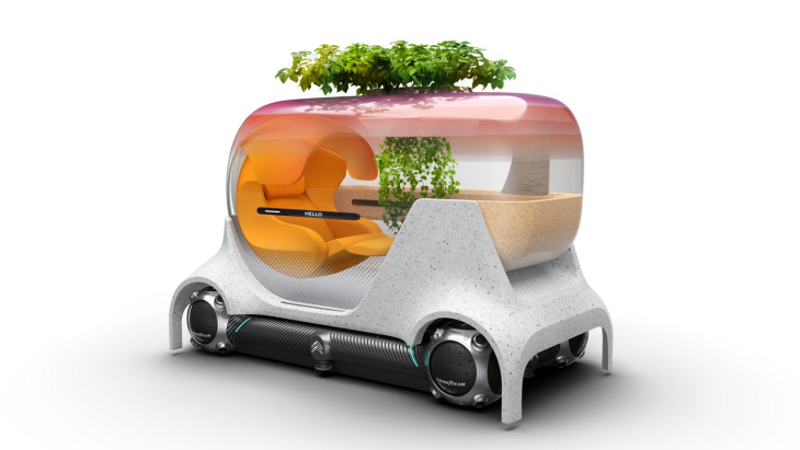 citroën presenta su nueva plataforma autónoma junto con sus pods intercambiables