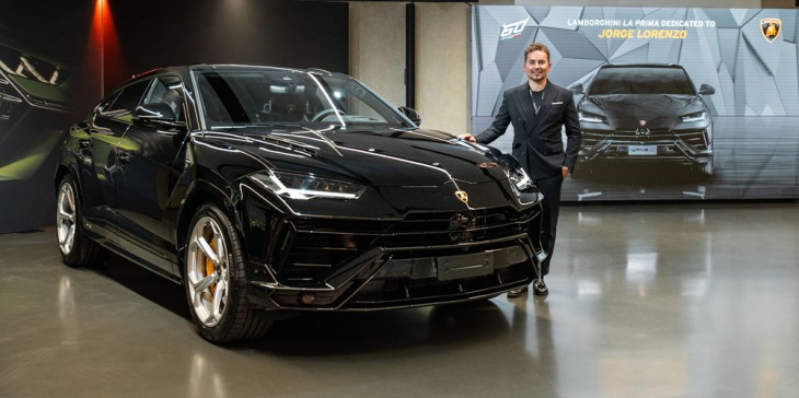 Jorge Lorenzo estrena coche: este Lamborghini Urus S personalizado