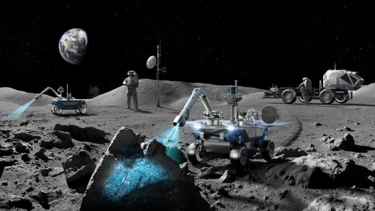 el grupo hyundai comienza a construir el modelo de desarrollo del rover de exploración lunar