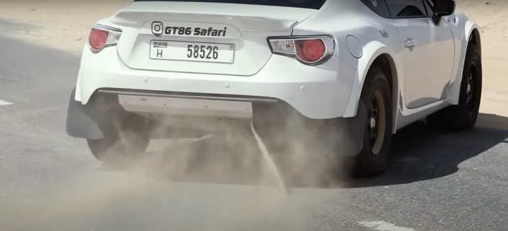 Toyota GT86 Safari: Un invento para 'driftear' en el desierto