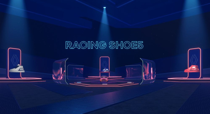 Renault Racing Shoe5: Cuando la deportividad se lleva en los pies