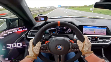 Disfruta del BMW M4 CSL, a fondo en una Autobahn