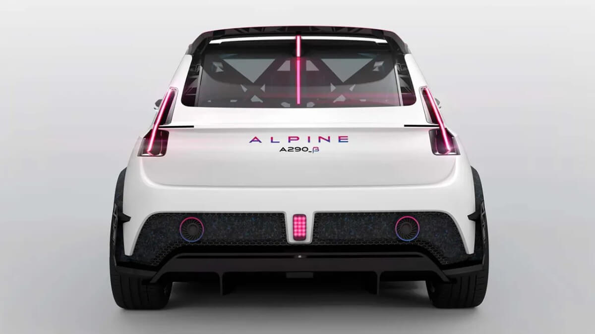 se presenta el alpine a290_β, la versión deportiva del renault r5 eléctrico