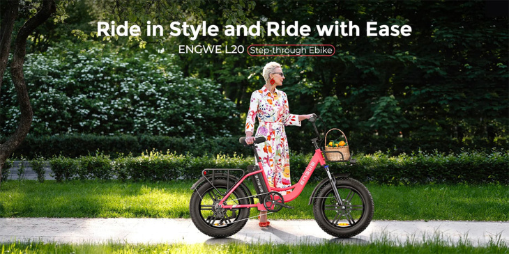ninebot y engwe, de segway, presentan bicicletas y ciclomotores eléctricos para mujeres