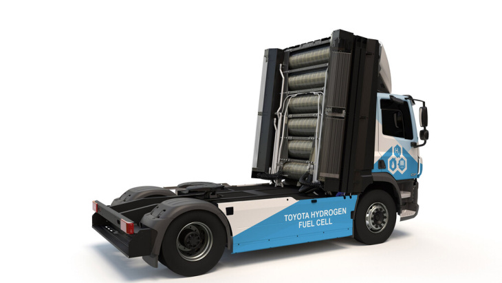 toyota quiere cambiar el transporte por carretera europeo con camiones de hidrógeno