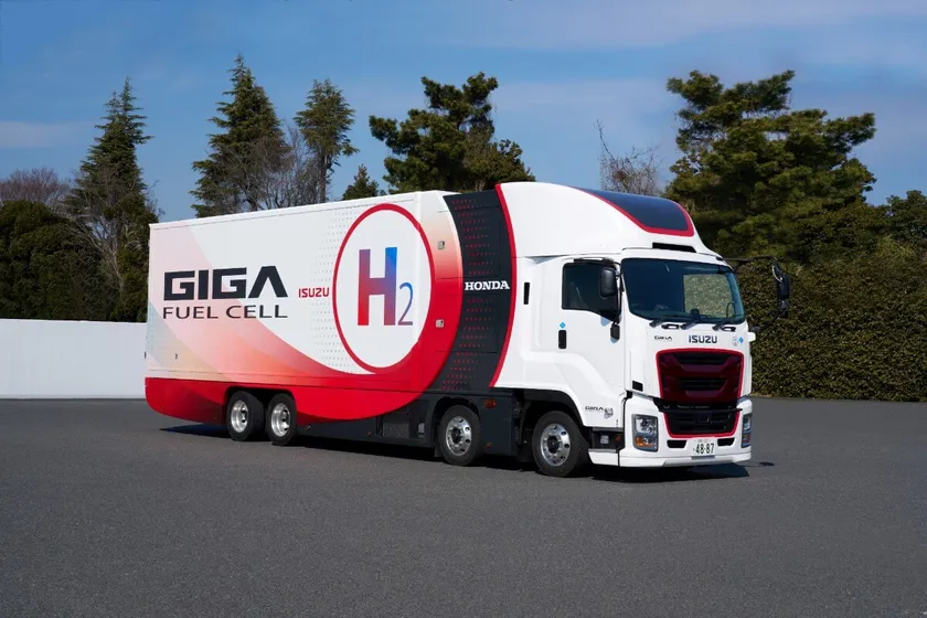 honda e isuzu se asocian para desarrollar conjuntamente camiones de hidrógeno