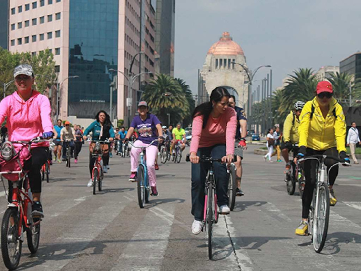 segundo festival de la bicicleta en la ciudad de méxico
