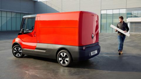 renault quiere una furgoneta eléctrica con las dimensiones de una kangoo y la carga de una trafic