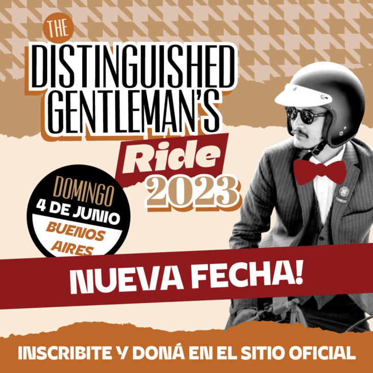 este domingo: the distinguished gentleman's ride buenos aires