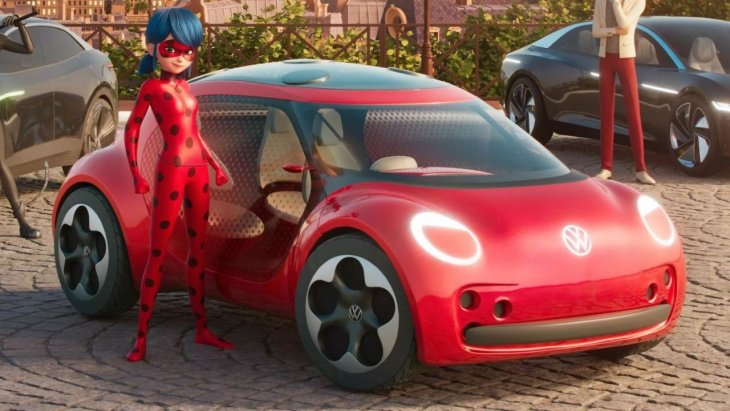 Avistado un prototipo de Volkswagen Beetle eléctrico en las calles de París