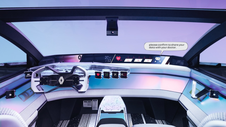 renault h1st vision: así es como ven el coche del futuro desde francia